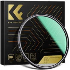 shumee K&F Concept Nano-X 82 mm CPL filter