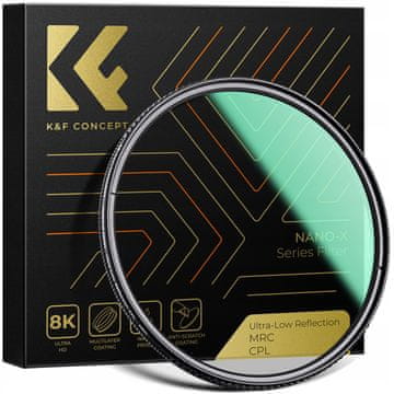 shumee K&F Concept Nano-X 82 mm CPL filter