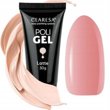 Claresa POLI GRADILNI GEL LATTE 30g