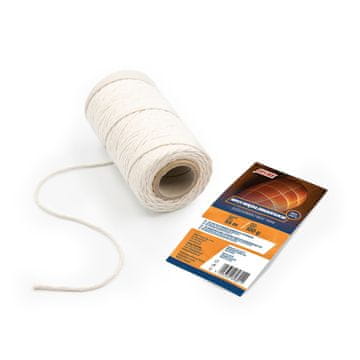 shumee Bele bombažne niti za klobase 100 g