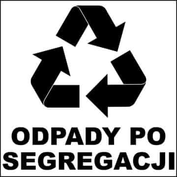 shumee Nalepka za smetnjak z odpadki
