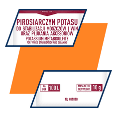 Browin Kalijev metabisulfit 10 g