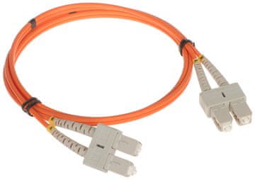D.K. Večmodni patchcord PC-2SC/2SC-MM 1m