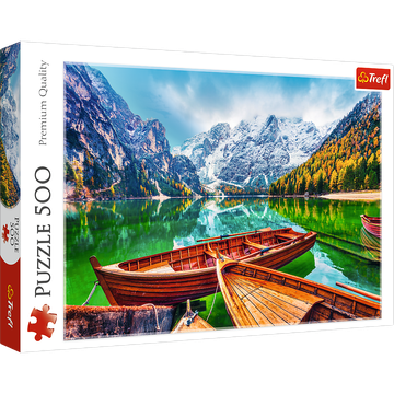 Trefl 37486 "500 - Jezero Braies, Italija