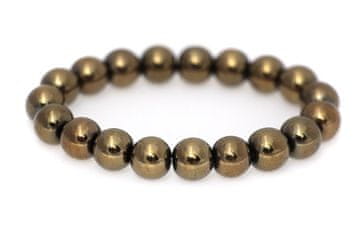 shumee Zlata zapestnica s temnim hematitom