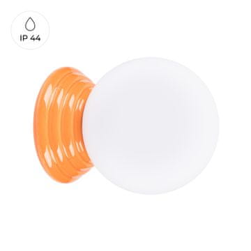 Sollux Stenska svetilka Zori oranžna IP44