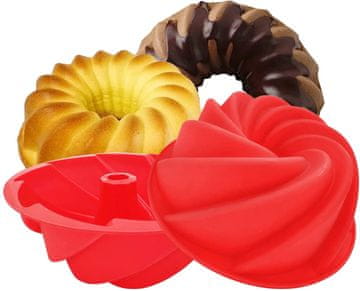 TOP GIFT Silikonski pekač za torte TG56204