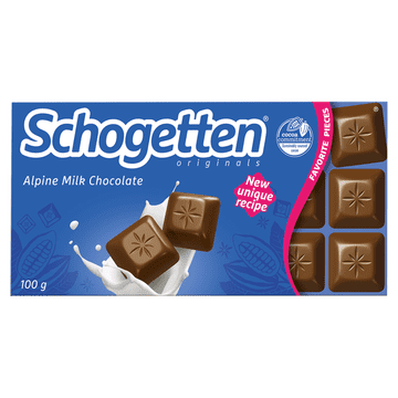 shumee Mlečna čokolada Schogetten 100 g