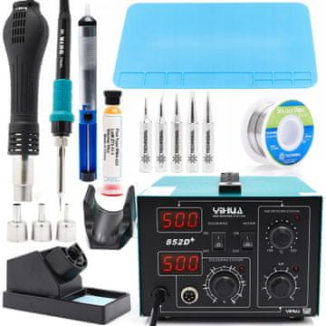 shumee 2-v-1 postaja yihua 852D+ +KIT23