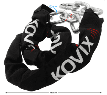KOVIX Varnostna veriga Kovix KC10B-120
