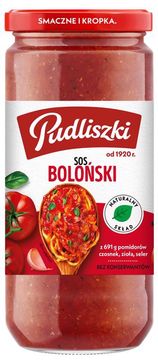 shumee Pudliszki Bolognese omaka 480 g