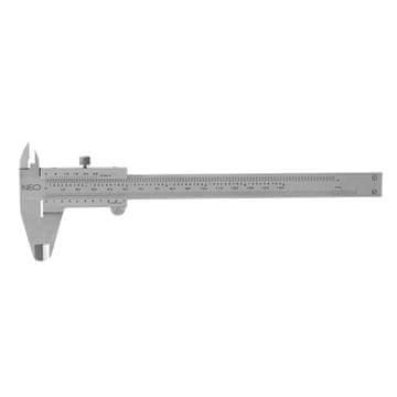Topex 150 mm čeljust, nerjaveče jeklo