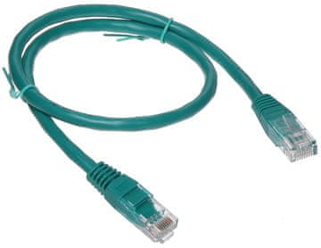 Lechpol Patchcord RJ45/6/0,5-zelen 0,5m