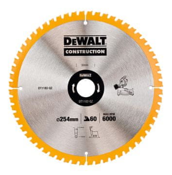 shumee Dewalt žagin list 254x30mmx60z