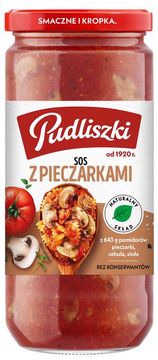 shumee Pudliszki omaka z gobami 480 g