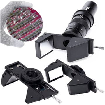 shumee 3D vrtljivi modul za mikroskop