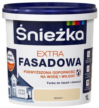 shumee Śnieżka Fasadowa ekstra bež 1L