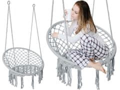 EH Viseči stol Stork's Nest TOGO siv