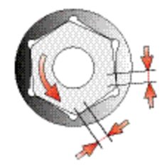 NASADNI KLJUČ 12 MM 3/8" 6K. DOLŽINA YATO