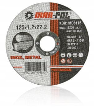 shumee Rezalni disk 125x1,2 mm M