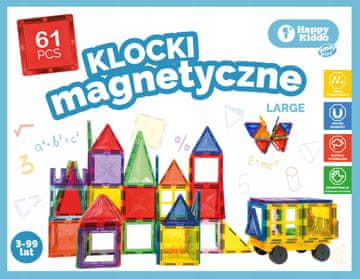Smily Play Magnetni bloki 61 kosov.