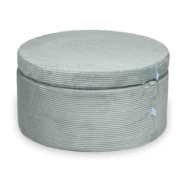shumee Modularni igralni puf Corduroy svetlo metin