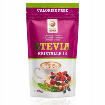 shumee Stevia kristali 1:1 sladilo Natusweet 200 g