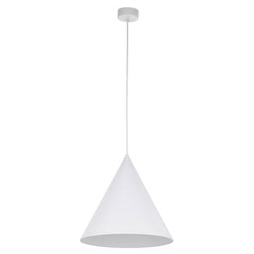 TK Lighting Viseča svetilka Cono bela 10009 TK Lighting