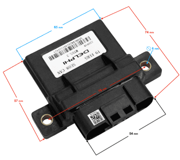 Moretti ECU - krmilnik vbrizgavanja Delphi B-max E4
