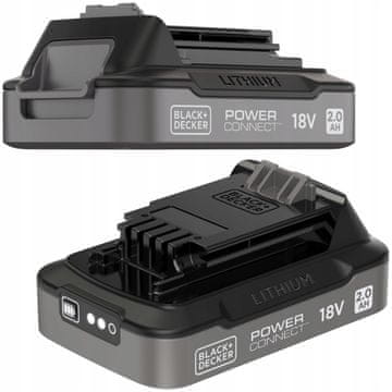 shumee Akumulator Black+Decker 18V 2.0Ah BDL2018S