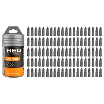 shumee Izvijačni nastavki PH2 x 25 mm, 100 kosov.