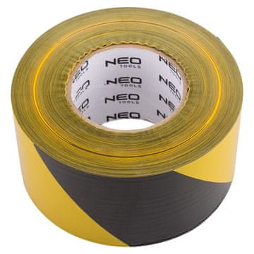 shumee Rumen in črn opozorilni trak 75 mm x 500 m