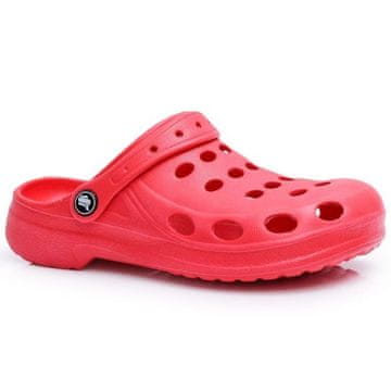 shumee Ženske japonke Crocs Agenda rdeče barve 38