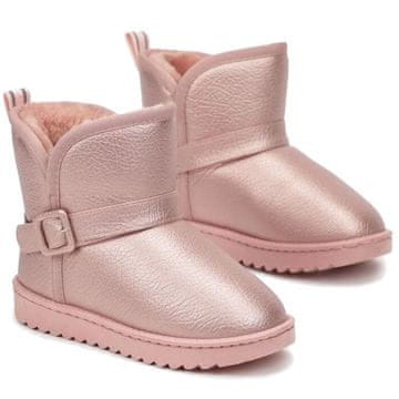 shumee Visoki otroški snežni škornji Rima Pink 29