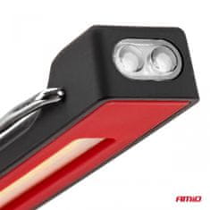 AMIO 3W COB LED inšpekcijska svetilka, 1800 mAh