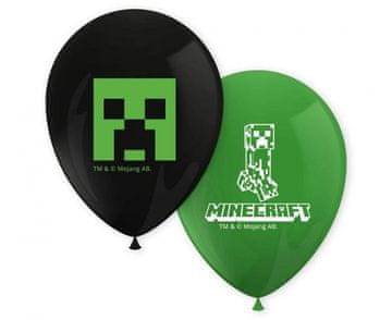 Procos Komplet balonov Minecraft, 8 kosov, 30 cm.