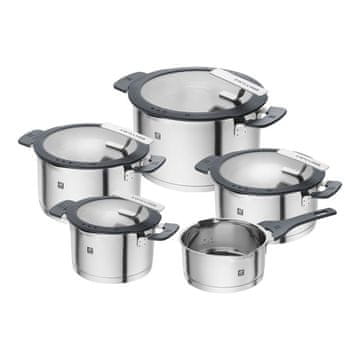 Zwilling J.A.Henckel Simplify 5-delni komplet loncev iz nerjavečega jekla - Premium kuhinjska posoda 66870-005-0