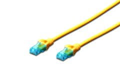 Digitus Digitus UTP patchcord kat. 5e 5m PVC rumen