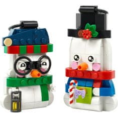 LEGO 40812 Iconic Okrasna snežaka