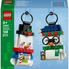 LEGO 40812 Iconic Okrasna snežaka