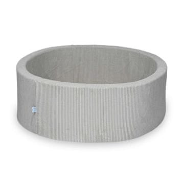 shumee Suhi bazen 110x40 Corduroy Grey brez žogic