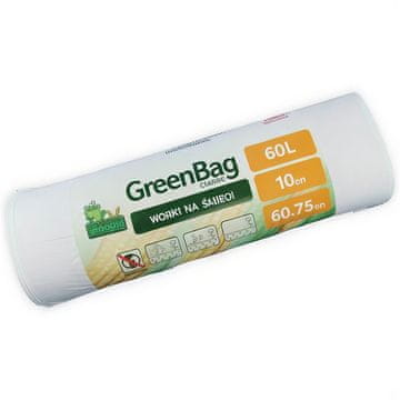 Green Tree Kompostabilne vreče za smeti 60L 10 kosov.