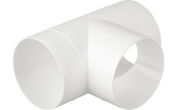 airRoxy Okrogli T-kos za kanal 100 mm - RX 02-460