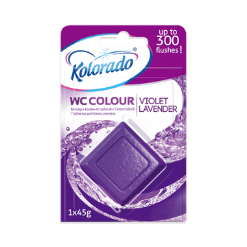 Kolorado Kolorado WC Colour Lavender WC kocka 45 g