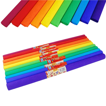 SCHEMAT Vzorec krep papirja MIX Spectrum 10 rolic