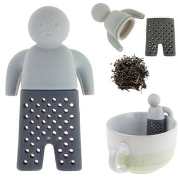 TOP GIFT Silikonsko cedilo za zeliščni čaj TG66025