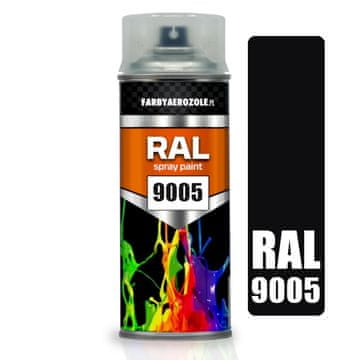 shumee Akrilni lak v spreju, črn sijaj, RAL 9005