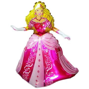 Grabo Folija balon roza princesa - 72 cm, Grabo