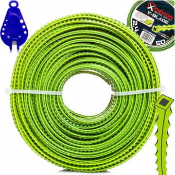 shumee Demon V-blade 2,4 mm nazobčana nit | 50 m