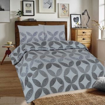 shumee Flanelasta posteljnina 220x200 F74A1 siva